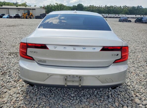 LVY982MK6JP016406 2018 VOLVO S90 Silver 