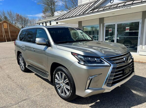JTJHY7AX3H4246722 2017 LEXUS LX Silver Tył lewy