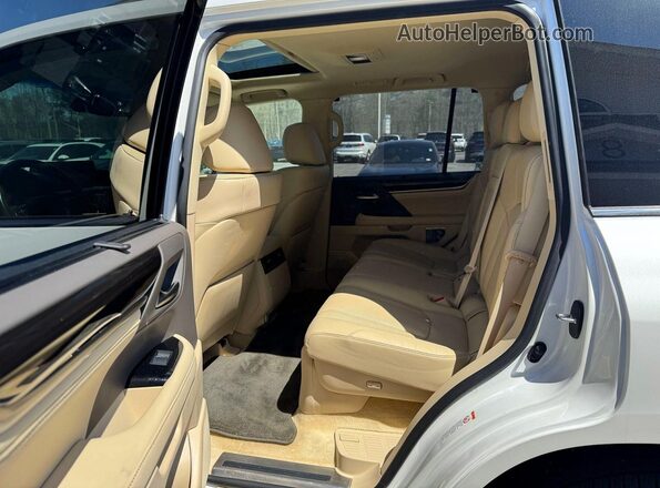 JTJHY7AX2J4263193 2018 LEXUS LX White 