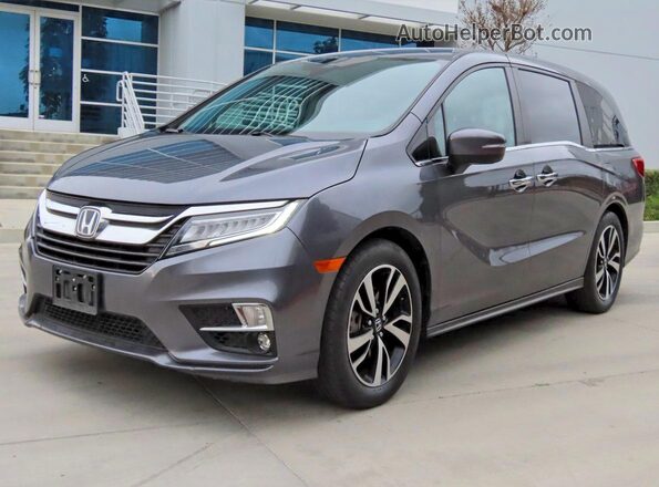 5FNRL6H53PB054759 2023 HONDA ODYSSEY Серый Задняя правая четверть