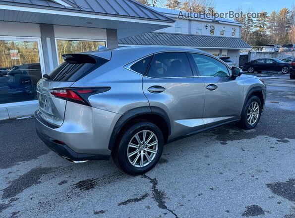 JTJBARBZ5G2095978 2016 LEXUS NX Gray Delantero derecho