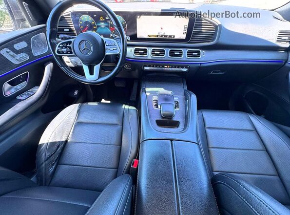 4JGFB4KB8LA241129 2020 MERCEDES-BENZ GLE Blue Вид задніх сидінь