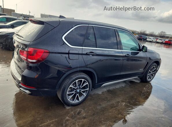 5UXKR2C51J0Z15537 2018 BMW X5 Black Delantero derecho