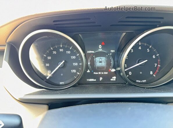 SALWR2VF7GA584757 2016 LAND ROVER RANGE White ხელსაწყოთა პანელის ხედი