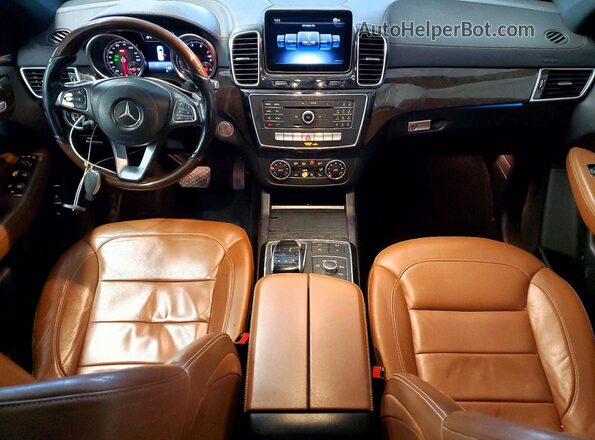 4JGDF6EE8JB058656 2018 MERCEDES-BENZ GLS Black Вид щитка приладів