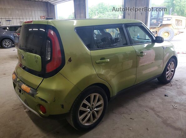 KNDJP3A5XH7878680 2017 KIA SOUL Green 