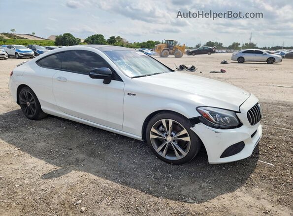 WDDWJ4KB6HF400091 2017 MERCEDES-BENZ C White 