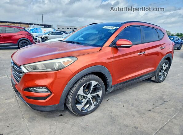 KM8J33A29GU029427 2016 HYUNDAI TUCSON Orange 