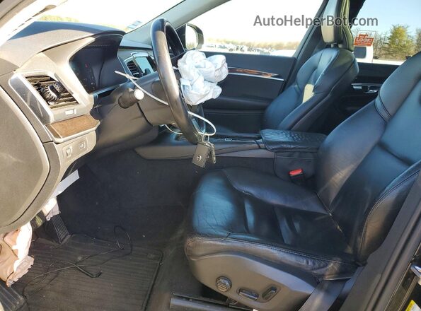 YV4102PK4K1494025 2019 VOLVO XC90 Black Vista del salpicadero