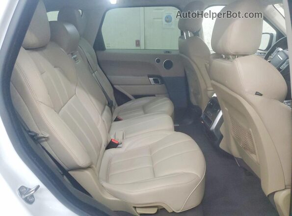 SALWR2PF9GA595319 2016 LAND ROVER RANGE ROVER Белый Вид подкапотного пространства