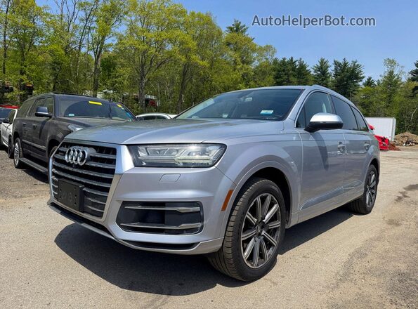 WA1LAAF78HD004851 2017 AUDI Q7 Silver უკანა მარჯვენა