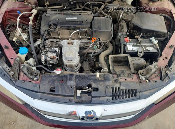1HGCR2F3XGA083443 2016 HONDA ACCORD Красный 