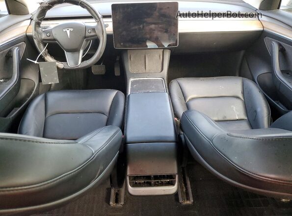 5YJ3E1EA9PF616572 2023 TESLA MODEL Синий Вид щитка приборов