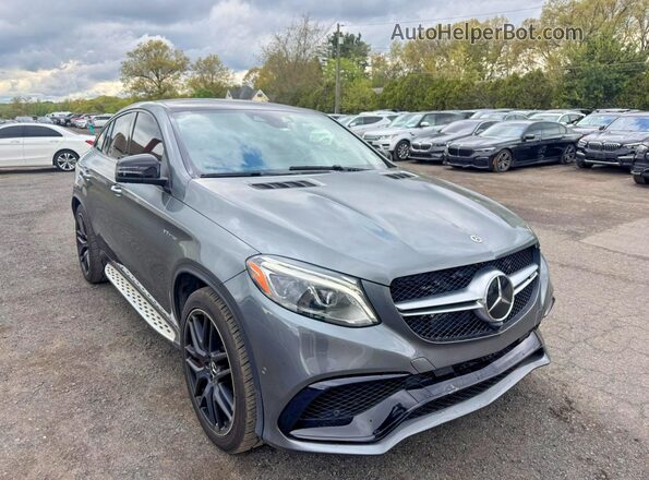 4JGED7FB3KA155002 2019 MERCEDES-BENZ GLE Charcoal Vista frontal