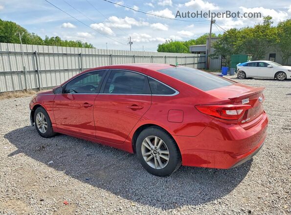 5NPE24AF7HH515330 2017 HYUNDAI SONATA Red 