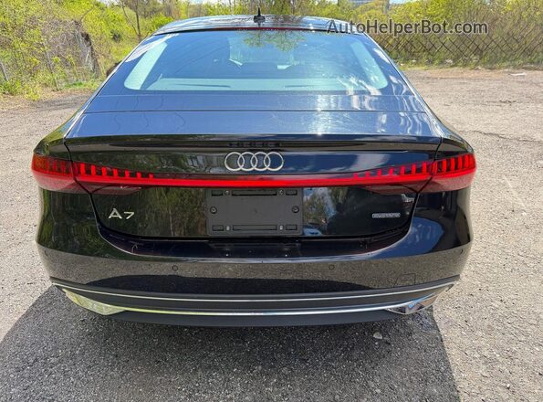 WAUR2AF25KN053408 2019 AUDI A7 Black Widok naklejki z numerem VIN