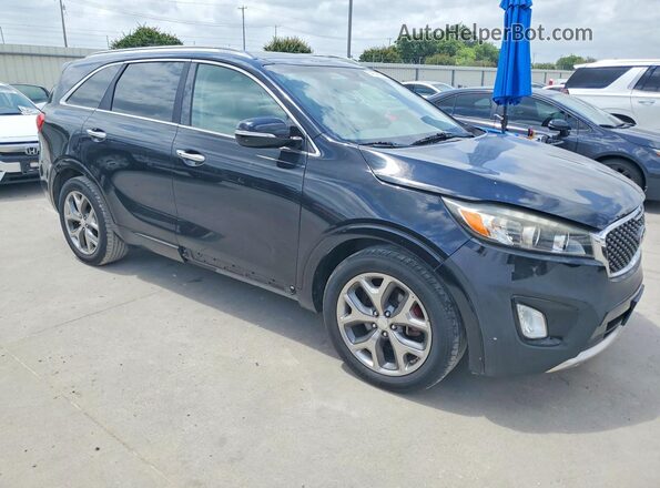 5XYPK4A59HG220477 2017 KIA SORENTO Black 