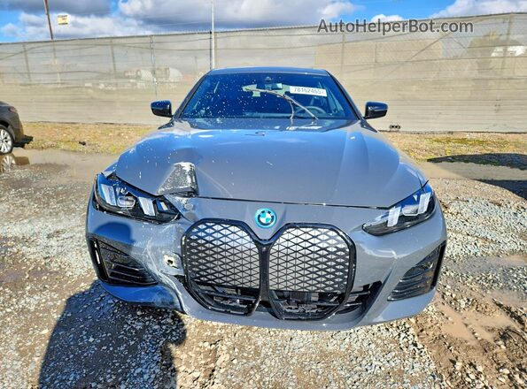 WBY23HD03SFV64510 2025 BMW I4 Gray Вид ззаду