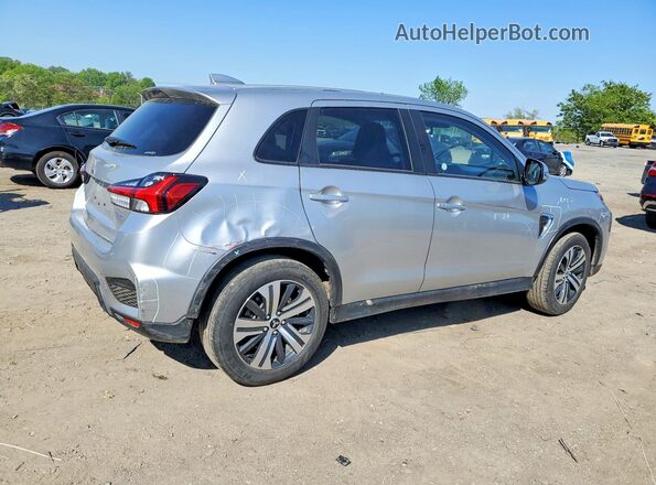 JA4ARUAU3SU000339 2025 MITSUBISHI OUTLANDER Серебряный Передняя правая четверть