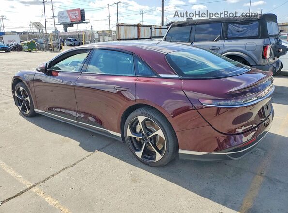 50EA1PGA9SA003870 2025 LUCID AIR Бордовый Задняя правая четверть