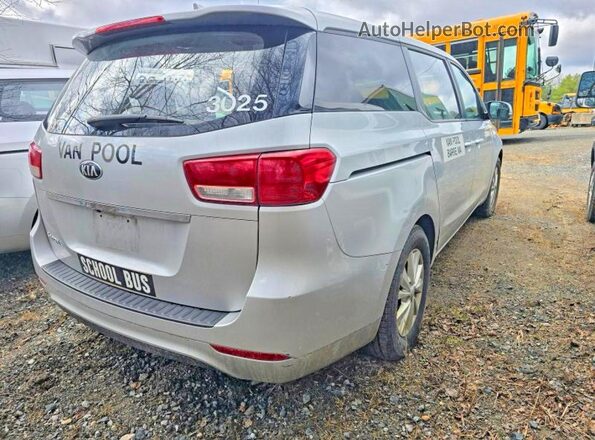 KNDMA5C17J6400720 2018 KIA SEDONA Серый Передняя правая четверть