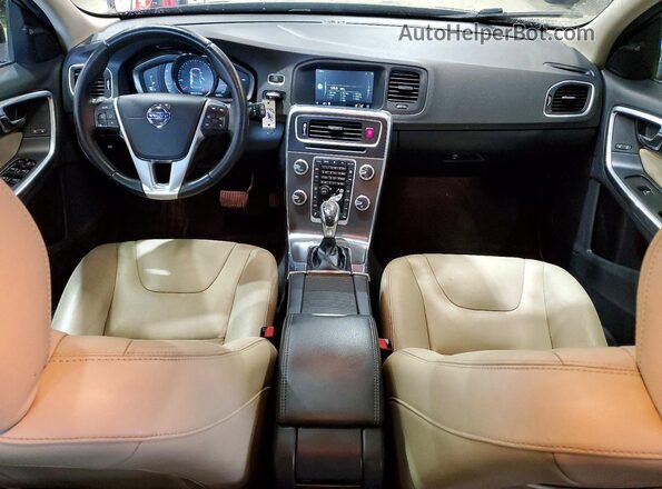 YV140MEK7G1314343 2016 VOLVO V60 Blue 