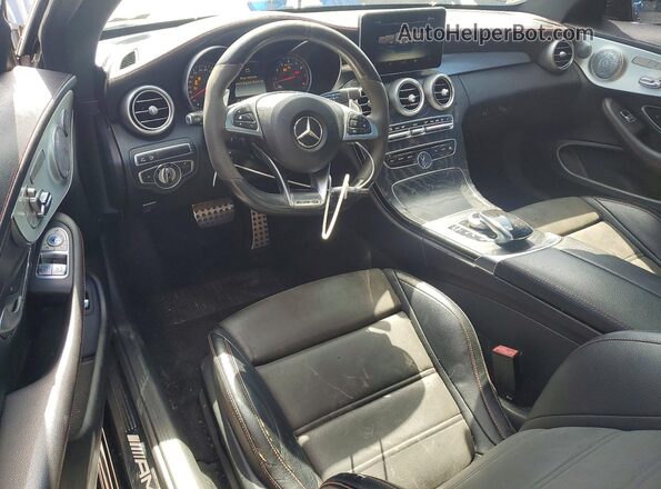 WDDWJ6EB8HF523463 2017 MERCEDES-BENZ C Black 