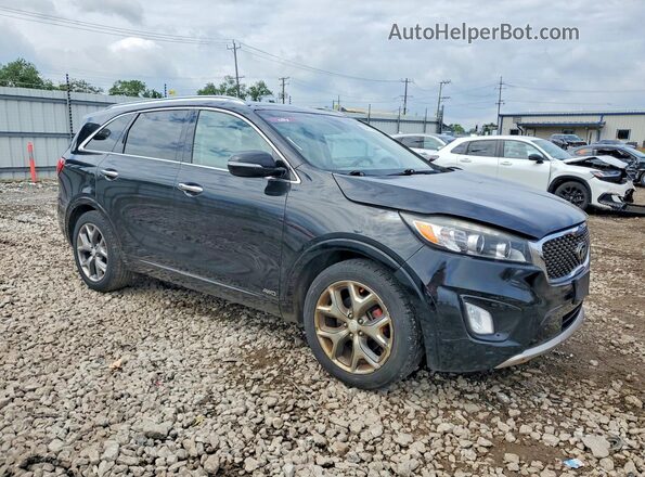 5XYPKDA54HG338145 2017 KIA SORENTO Black 