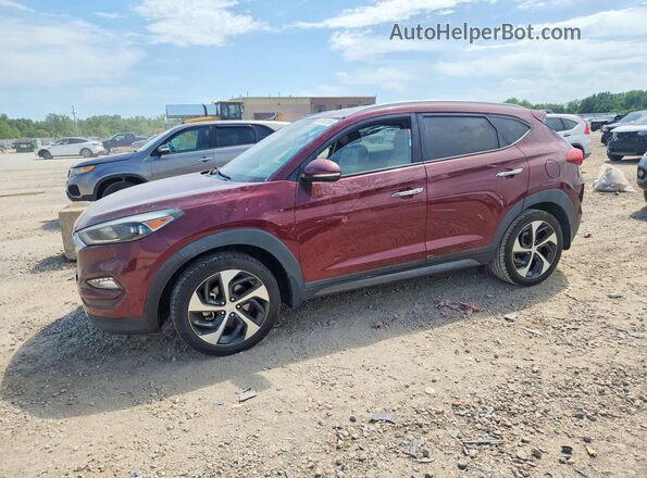 KM8J33A22GU222535 2016 HYUNDAI TUCSON Red 