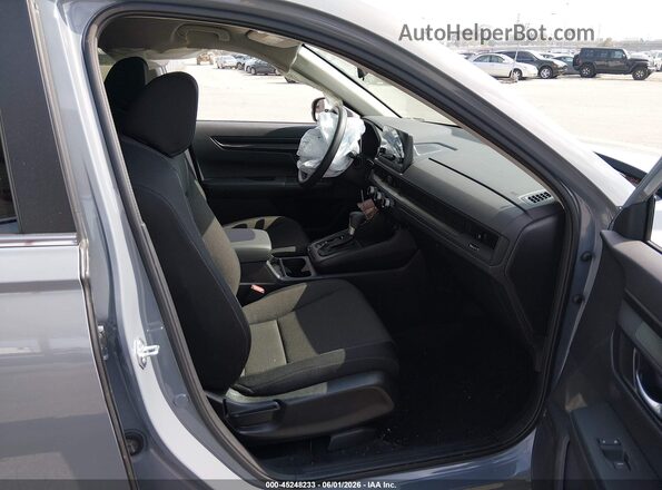 7FARS3H21RE004165 2024 HONDA CR-V Gray Widok wnętrza z przodu
