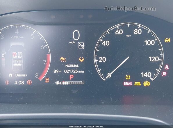 7FARS3H42PE011687 2023 HONDA CR-V Gray უკანა სავარძლების ხედი