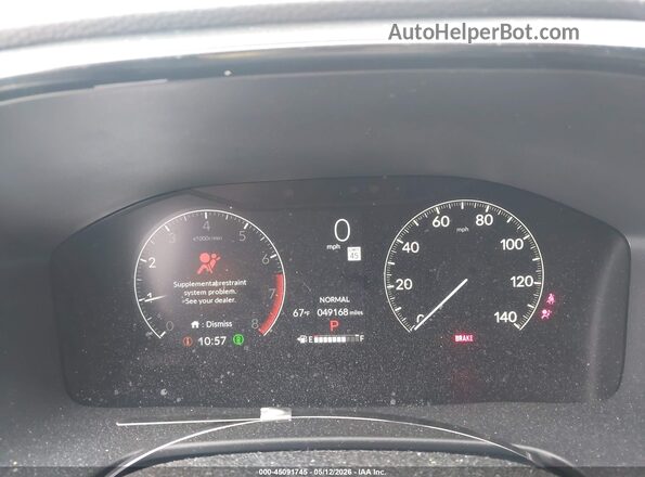 7FARS3H75PE013640 2023 HONDA CR-V Серый Вид задних сидений