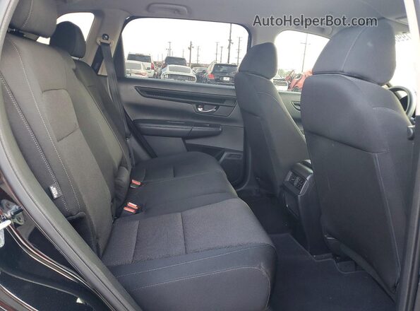 7FARS4H26PE020784 2023 HONDA CR-V Black Widok wnętrza z tyłu