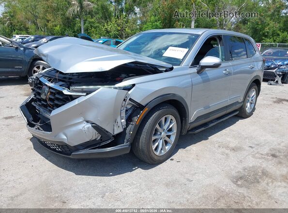 7FARS4H72PE020258 2023 HONDA CR-V Silver Առջևի ձախ երեք քառորդ տեսարան