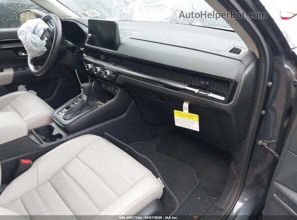 7FARS4H75SE005424 2025 HONDA CR-V Gray წინა სალონის ხედი