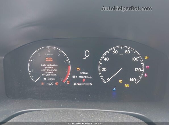 7FARS4H77RE009162 2024 HONDA CR-V Серый Вид задних сидений