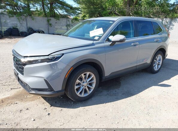 7FARS4H79SE000324 2025 HONDA CR-V Gray წინა მარცხენა ხედი სამი მეოთხედიდან