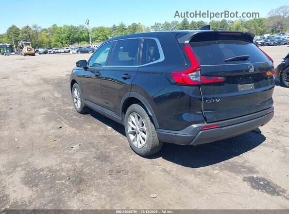 7FARS4H79SE009976 2025 HONDA CR-V Black უკანა მარცხენა