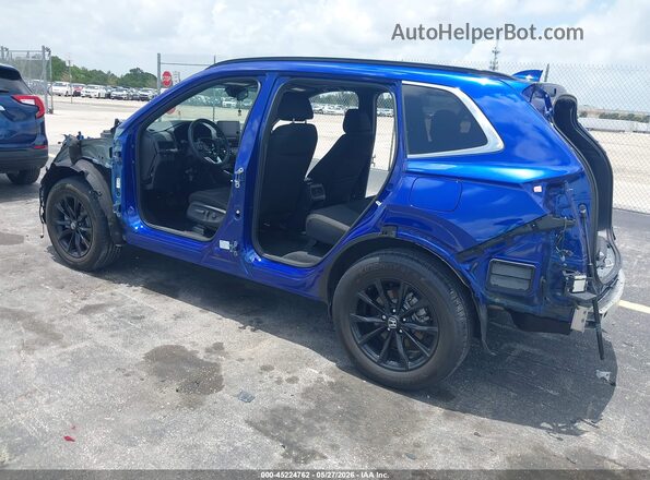 7FARS5H50SE020241 2025 HONDA CR-V Blue Trasero izquierdo