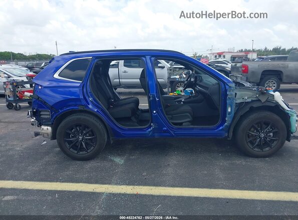 7FARS5H50SE020241 2025 HONDA CR-V Blue Vista interior trasera