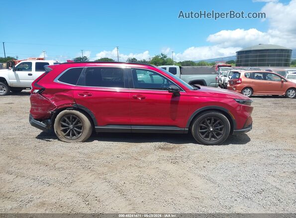7FARS5H52PE008342 2023 HONDA CR-V Red Rear interior view