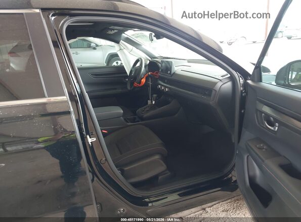 7FARS5H52PE013170 2023 HONDA CR-V Black Вид салону спереду