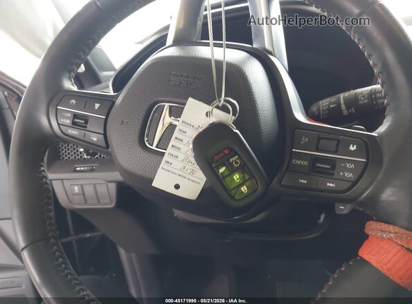 7FARS5H52PE013170 2023 HONDA CR-V Black Вид панелі приладів
