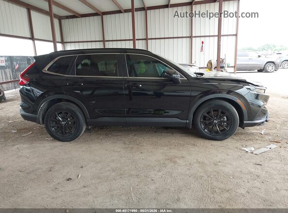 7FARS5H52PE013170 2023 HONDA CR-V Black Вид задньої частини салону