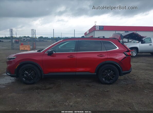 7FARS5H54RE010421 2024 HONDA CR-V HYBRID Red Սալոնի 360 աստիճան տեսք