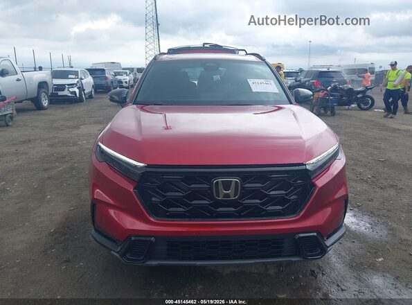7FARS5H54RE010421 2024 HONDA CR-V HYBRID Red Սարքավորումների վահանակի տեսք