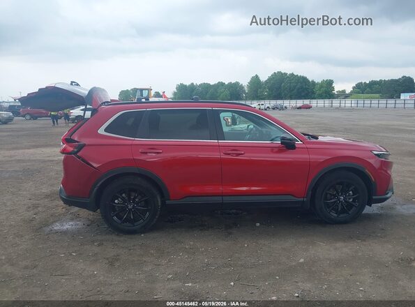 7FARS5H54RE010421 2024 HONDA CR-V HYBRID Red Սալոնի հետևի տեսք