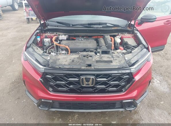 7FARS5H54RE010421 2024 HONDA CR-V HYBRID Red Հետևի տեսք