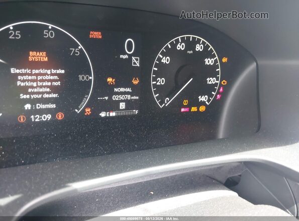 7FARS5H55RE023145 2024 HONDA CR-V HYBRID Серый Вид задних сидений