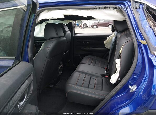 7FARS5H81RE009513 2024 HONDA CR-V Blue Widok naklejki z numerem VIN